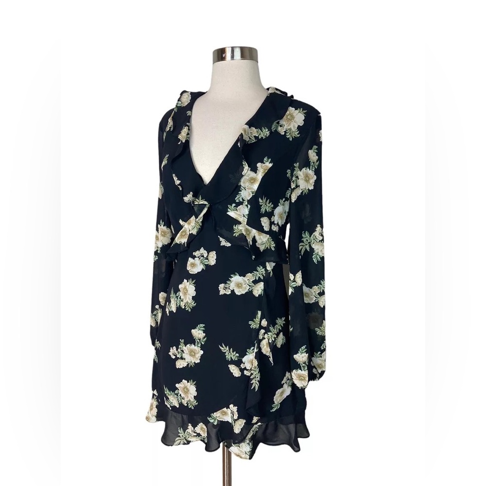 Bardot mini LongSleeve dress